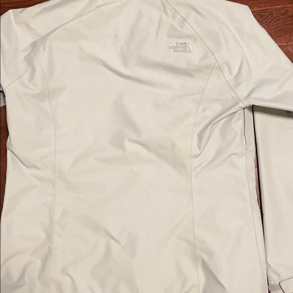 Northface Light Grey Rain Jacket - image 7